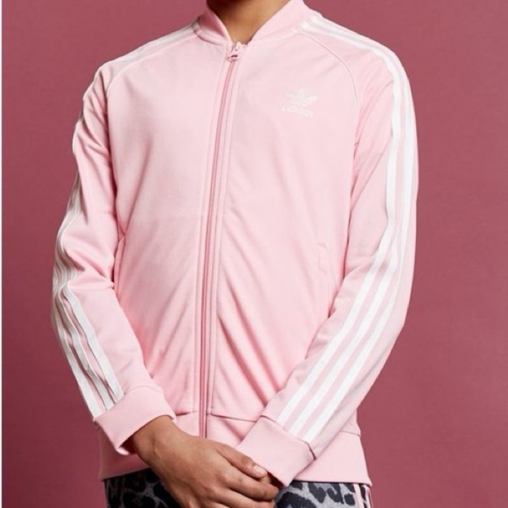 Adidas originals pink track jacket - Picture 2 of 6
